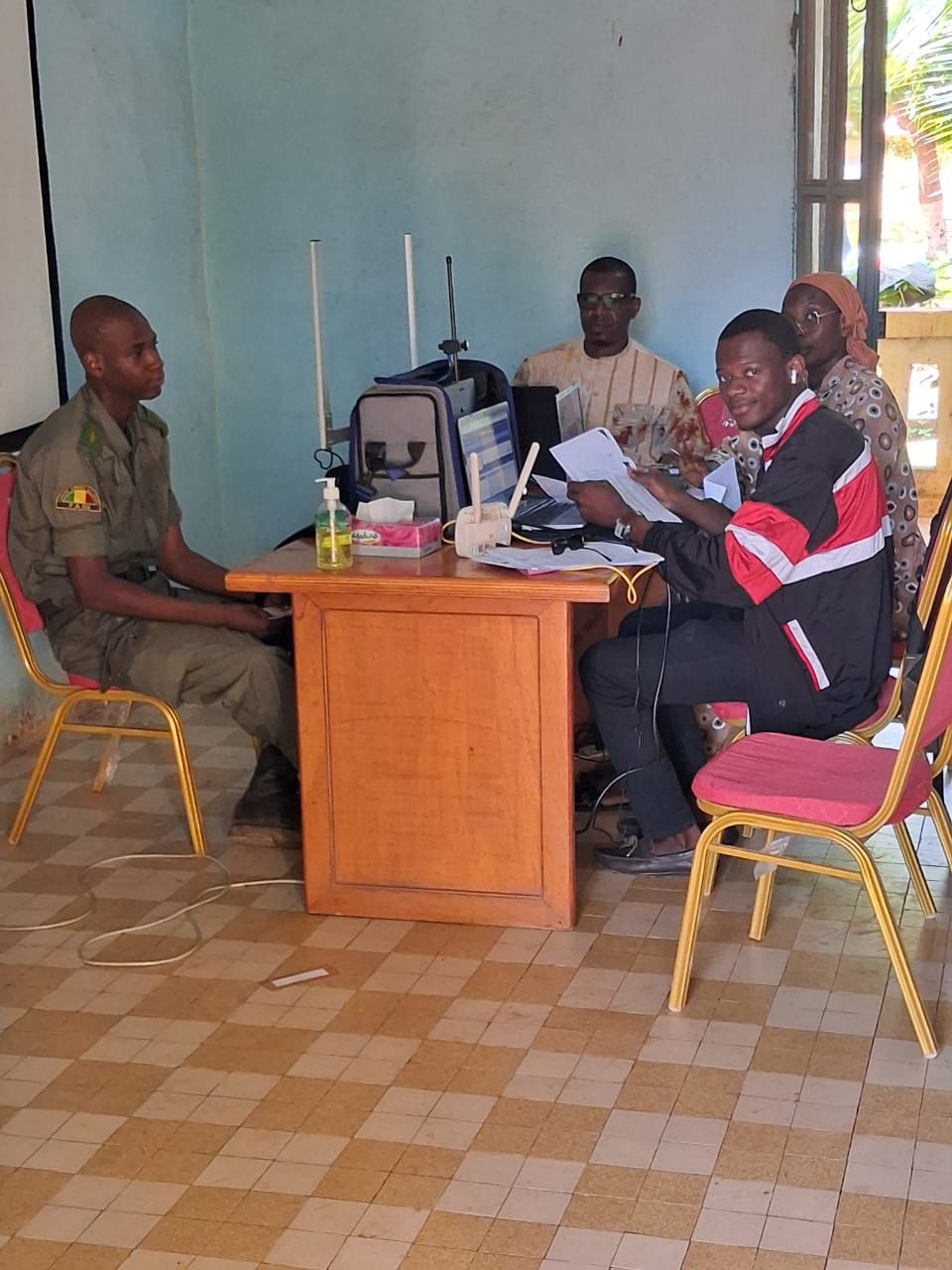 Ségou : Lancement de l’enrôlement des élèves sous-officiers de Banankoro dans le cadre de l’Assurance Maladie Obligatoire (AMO).